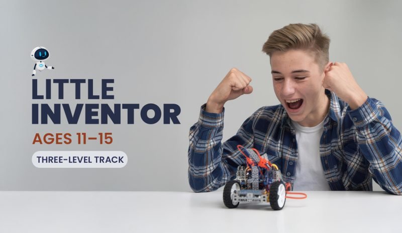 Little Inventor (Ages 11–15) • Three-Level Track